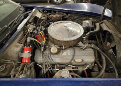 1972 Blue Big Block 4spd Corvette For Sale