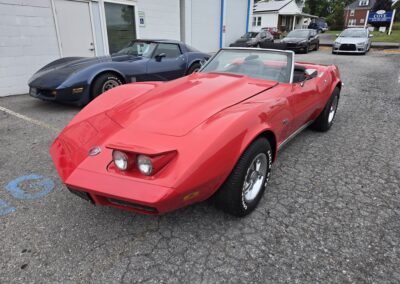 1973 Red Corvette Convertible