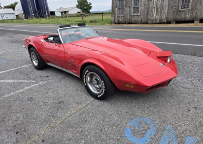 1973 Red Corvette Convertible