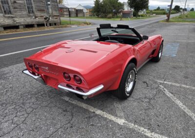 1973 Red Corvette Convertible