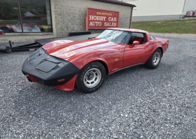 1979 Red Red C3 Corvette L48 T Top