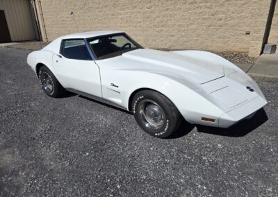 1974 White C3 Corvette For Sale