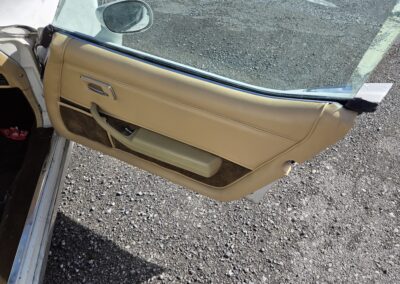 1979 White Corvette Tan Interior T Top