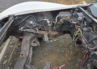 1974 White Corvette Black Interior 4spd For Sale