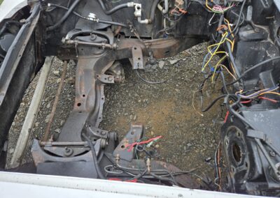 1974 White Corvette Black Interior 4spd For Sale