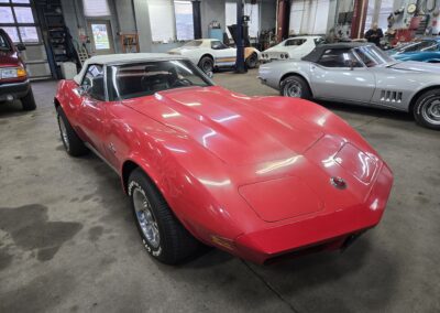 1973 Red Corvette Convertible