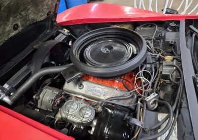 1973 Red Corvette Convertible