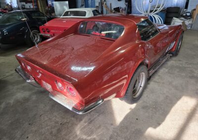 1972 Burgundy Corvette Stingray For Sale
