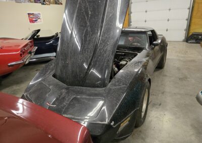 1981 Black Corvette Black Interior 4spd T Top