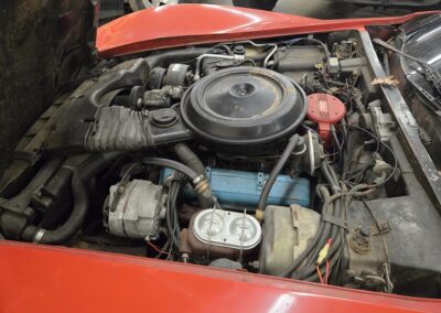 1980 Red Corvette Oyster Interior T Top For Sale