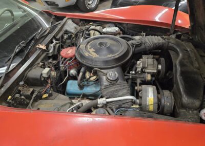 1980 Red Corvette Oyster Interior T Top For Sale