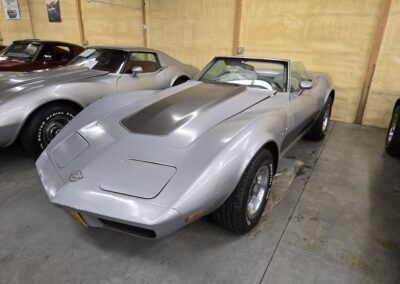 1974 Silver L82 C3 Corvette Convertible For Sale