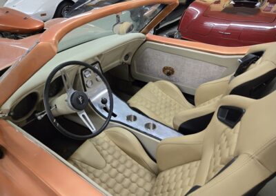 1971 Orange Wide Body C3 Corvette Stingray Convertible For Sale