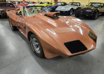 1971 Orange Wide Body C3 Corvette Stingray Convertible For Sale