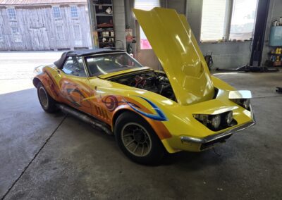 1969 Yellow Big Block 4spd Custom C3 Corvette Convertible For Sale