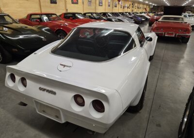 1980 White Corvette Blue Interior 4spd For Sale
