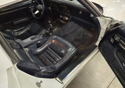 1980 White Corvette Blue Interior 4spd For Sale