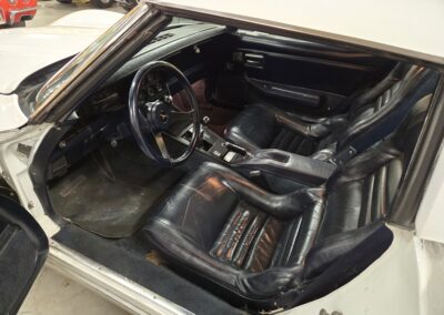 1980 White Corvette Blue Interior 4spd For Sale