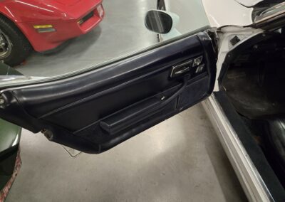 1980 White Corvette Blue Interior 4spd For Sale