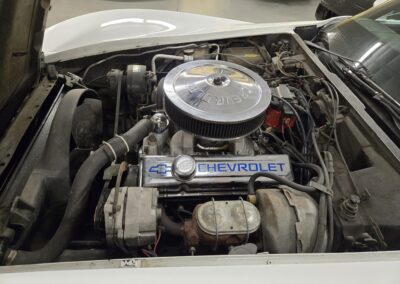 1980 White Corvette Blue Interior 4spd For Sale