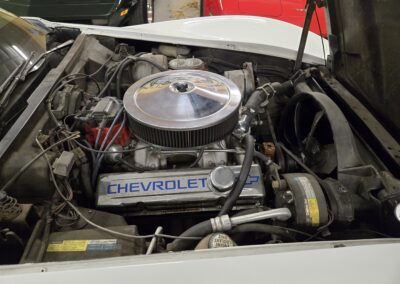 1980 White Corvette Blue Interior 4spd For Sale