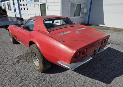 1968 Red Corvette Convertible 4spd For Sale