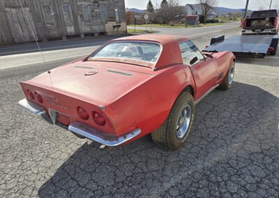 1968 Red Corvette Convertible 4spd For Sale