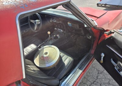1968 Red Corvette Convertible 4spd For Sale