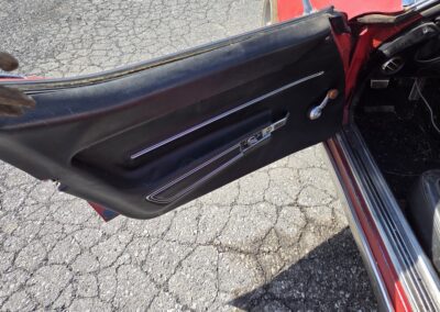 1968 Red Corvette Convertible 4spd For Sale
