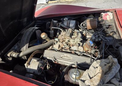 1968 Red Corvette Convertible 4spd For Sale