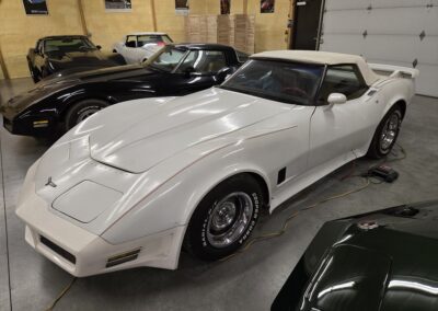 1972 Classic White Custom Corvette Convertible Stingray For Sale