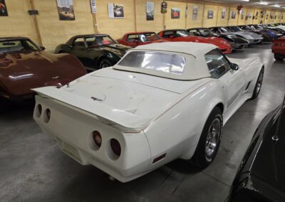 1972 Classic White Custom Corvette Convertible Stingray For Sale
