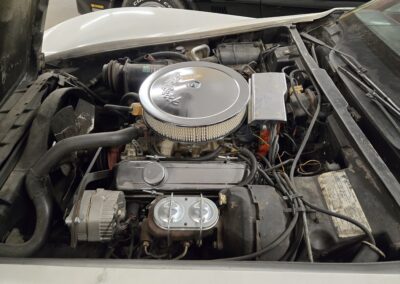 1972 Classic White Custom Corvette Convertible Stingray For Sale