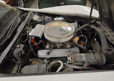 1972 Classic White Custom Corvette Convertible Stingray For Sale