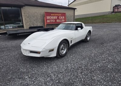 1982 White Corvette For Sale