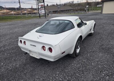 1982 White Corvette For Sale