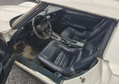 1982 White Corvette For Sale