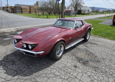 1969 Burgundy Corvette Stingray For Sale