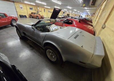 1974 Silver L82 C3 Corvette Convertible For Sale