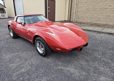 1979 Red Corvette 7K Miles Black Interior T Top For Sale