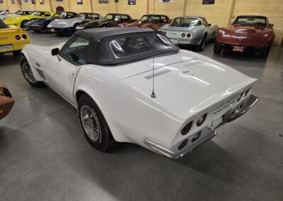1972 White C3 Stingray Corvette Convertible For Sale