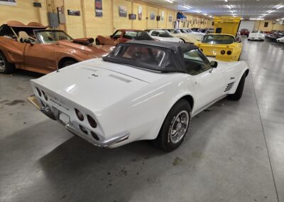 1972 White C3 Stingray Corvette Convertible For Sale