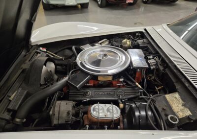 1972 White C3 Stingray Corvette Convertible For Sale
