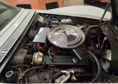 1972 White C3 Stingray Corvette Convertible For Sale