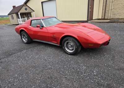 1976 Red Corvette Stingray T Top