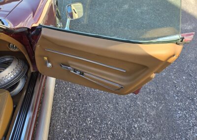 1968 Burgundy Corvette Convertible 350Hp 4spd For Sale