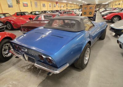 1968 Blue Corvette Convertible Big Block 4spd For Sale
