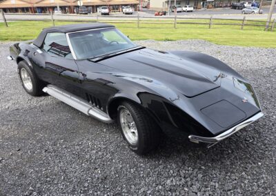 1968 Triple Black Corvette Convertible 4spd For Sale