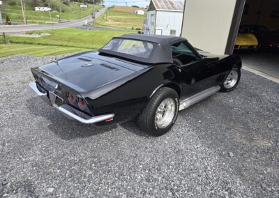 1968 Triple Black Corvette Convertible 4spd For Sale