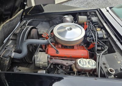 1968 Triple Black Corvette Convertible 4spd For Sale